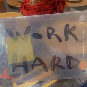 Apple Laptop Sleeve - Transparent with Black and Orange Accents